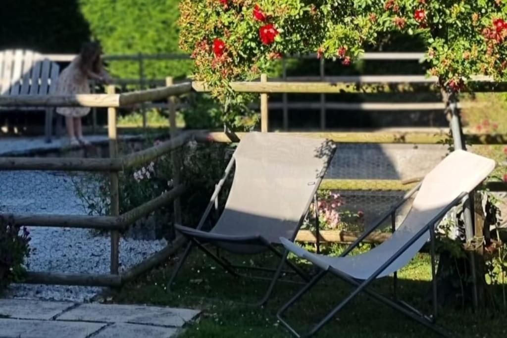 Maison A Colombages Pres De Deauville, Trouville Formentin Bagian luar foto